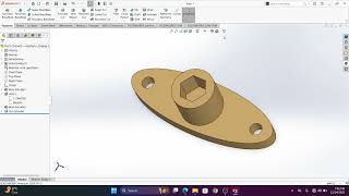 SOLIDWORKS BEGINNER NUT REMOVER TUTORIAL | SOLIDWORKS 2025 | #MECHANICAL #cad #art