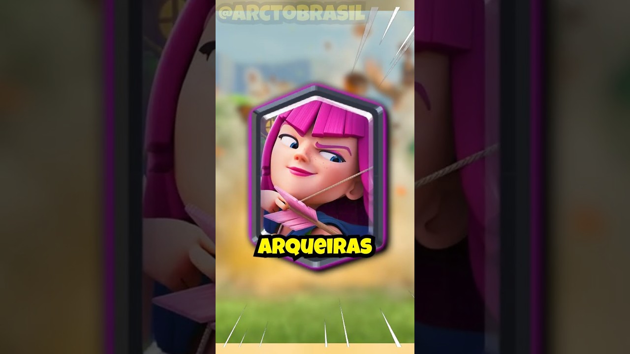 AS SUPER ARQUEIRAS QUEBRARAM O CLASH ROYALE!!!!!!!!