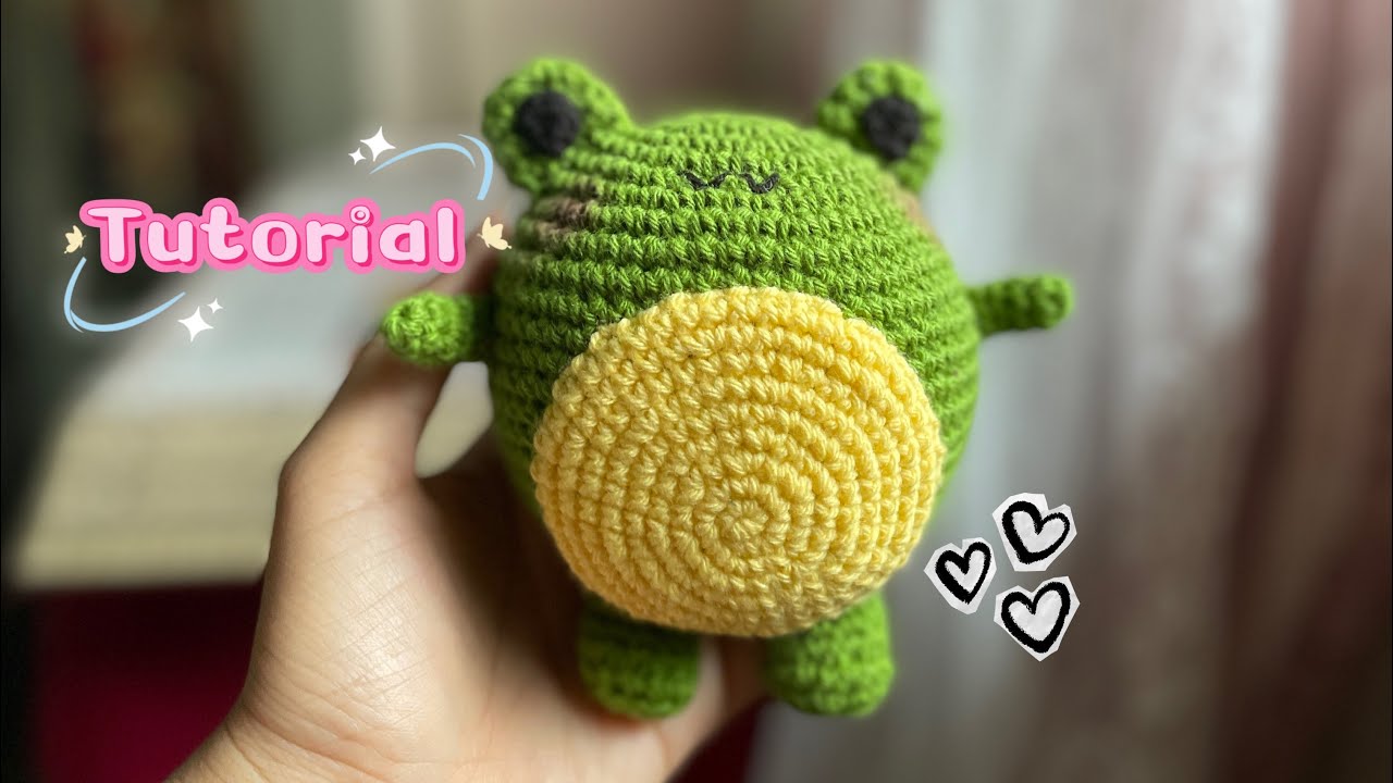 Mini Ranitas Ranita Amigurumi Fácil y Rápida 🐸 | Mini Tutorial Paso a Paso - YouTube