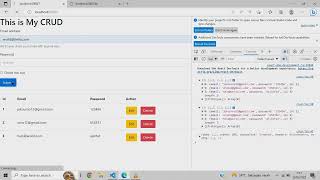 CRUD with Reactjs and JSON Server Delete Information