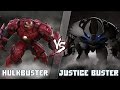 Халкбастер (Железный Человек) vs Джастис Бастер (Бэтмен) / Hulkbuster vs Justice Buster - [bezdarno]