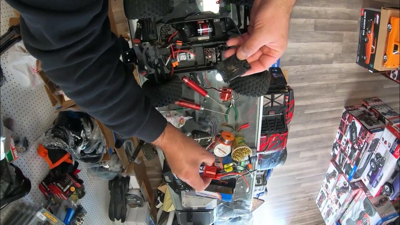 How to repair and replace ARRMA Granite ESC (AFTER ESC FIRE) - YouTube