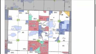 How to view property report and zoning map -no audio