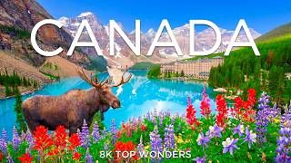 Wonders of Canada | Exploring Mountains, Lakes &amp; Untamed Wilderness | Travel Video 4K