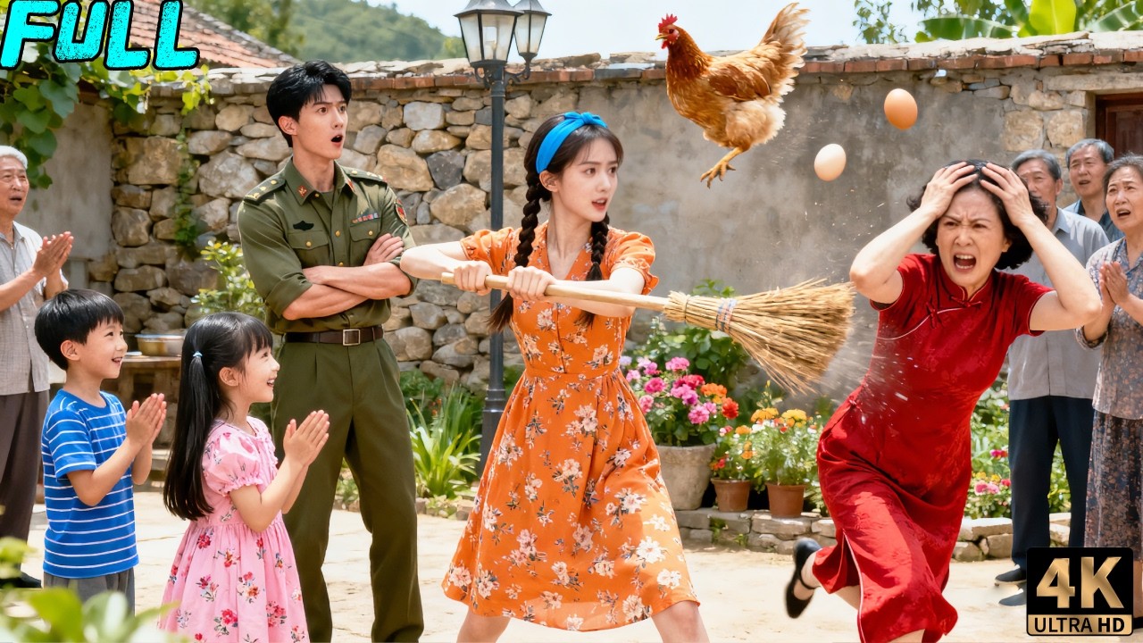 عادت للحياة في الثمانينات💥 تحمي ابنتها بالمكنسة وتهزم الحماة الشريرة! ابنتها: أمي مذهلة!