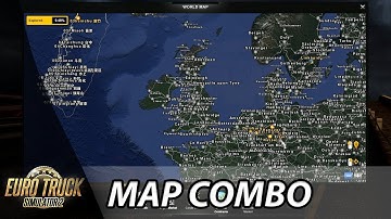 ETS2 1.36 | PM 2.43 + RM 2.0 + ROC + 12 Maps | Map Combo UPDATE