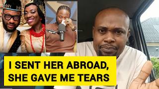Man Breaks Down in Tears After Being Rejected by the Wife He Sent Abroad for 6 Years