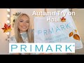 HUGE AUTUMN PRIMARK HAUL *NEW IN* | TRY ON MUST HAVES | knitwear, coats, jumpers & more✨
