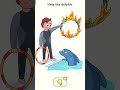 Help the dolphin Dop 2(delete one part) #level 2852 game #shortfeed #growth #viral #shorts