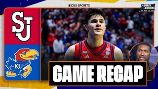 Dylan Darling's heroics help St. John's knock off Kansas | 2026 March Madness
