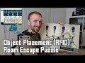 Escape room object placement puzzle using arduinorfid