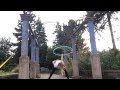 Some hooping at the arboretum