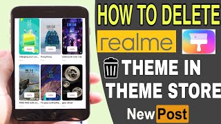 How to delete realme/oppo theme from theme store screenshot 3