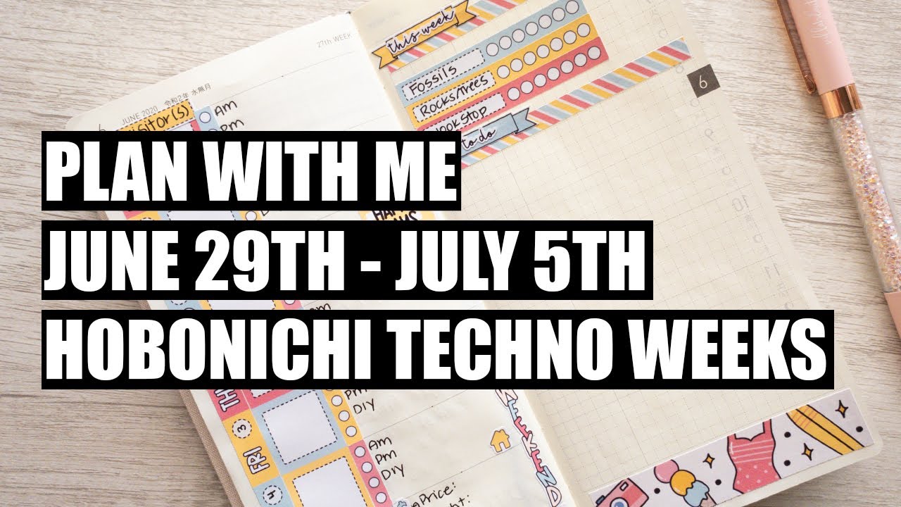 Animal Crossing Planner | Hobonichi Weeks Plan With Me Featuring Ashley Ann Laz Stickers