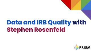 Discussing Data Science - Episode 3: Stephen Rosenfeld