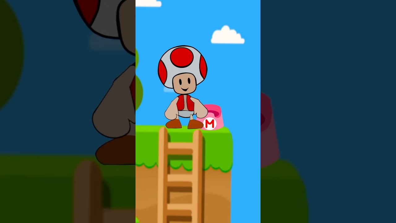 Never Don’t Touch baby Mario Potty 