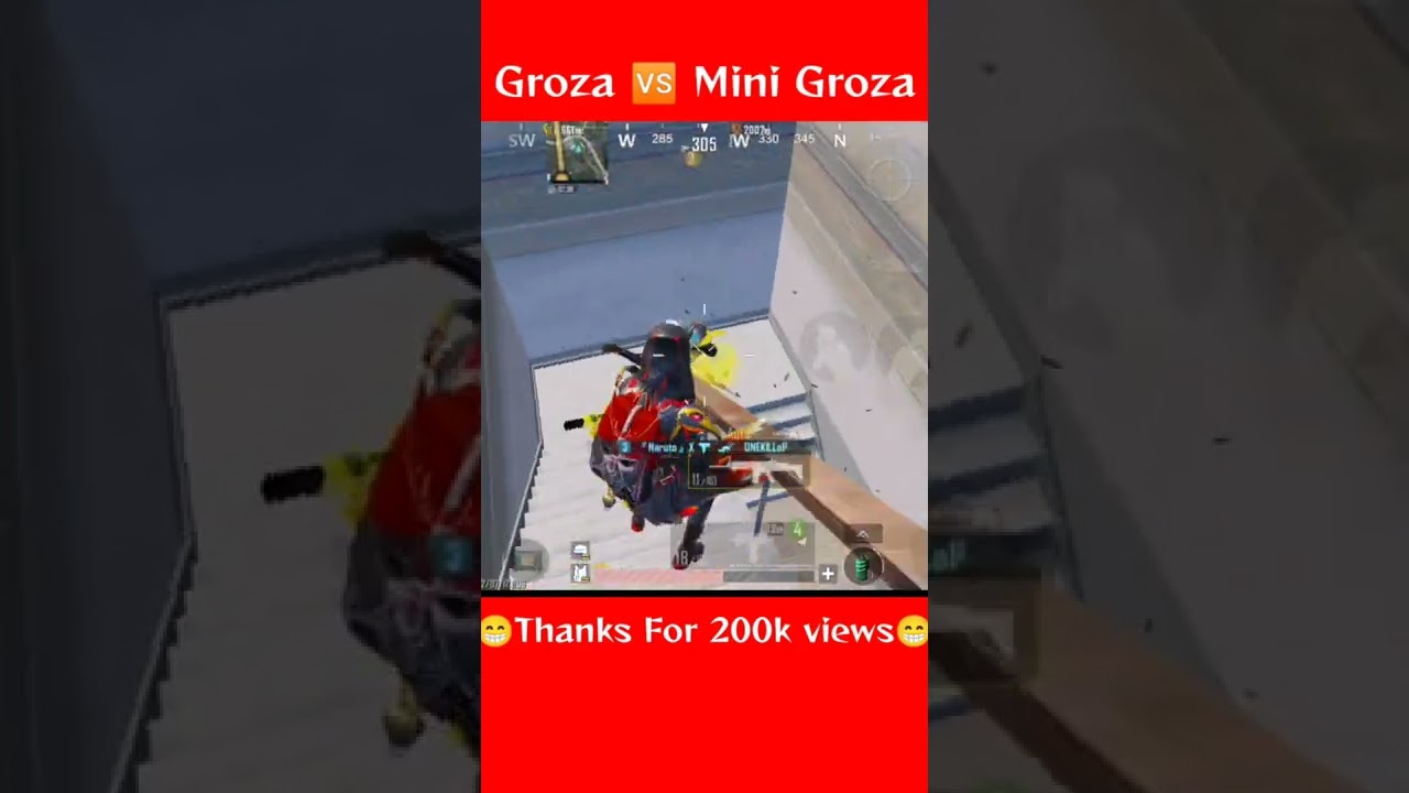 Groza 🆚 Mini Groza