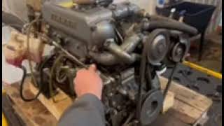 Yanmar 3GMF Sail Boat Sailboat 20 HP diesel Engine motor &amp; transmission NO SALT