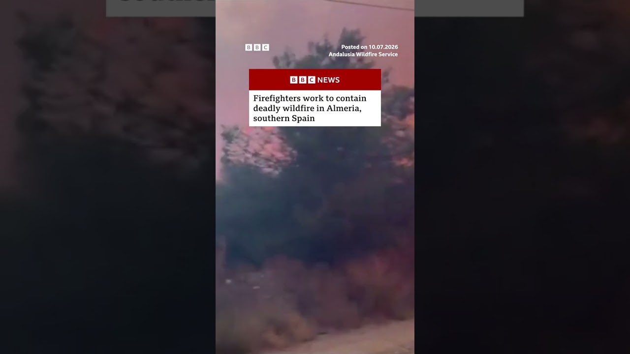 At least 11 die in Spain wildfire as heatwave continues in Southern Europe. #Spain #BBCNews