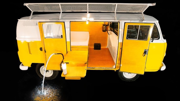 DIY Camper Van Conversion Full Build Timelapse VW T5 Transporter Volkswagen  Timelapse 