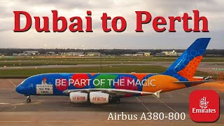 Dubai to Perth | TRIP REPORT | 10 HOURS in Emirates A380 ECONOMY | EK420