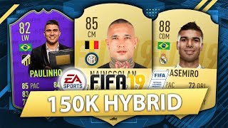 Overpowered 150K Hybrid W Poty Paulinho Fifa 19 Squad Builder