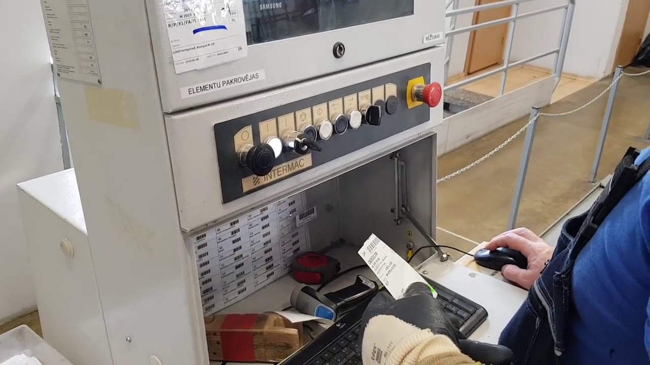 GlassBaltic | Shape cutting table INTERMAC GENIUS 37 CT