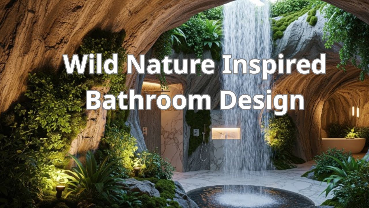 Wild Nature Inspired Bathroom Design Luxury Eco Bathroom Trend 2025 Photo Inspiration