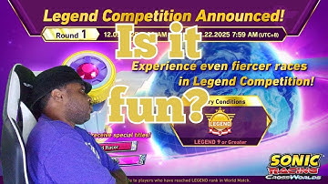 Legend Competition new World Match? #sonicracingcrossworlds #pcgaming