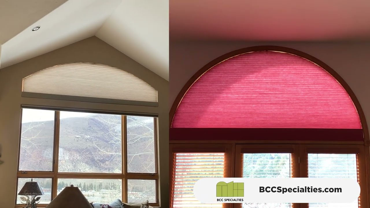 BCC Specialties. Your National Arched and Angled Blinds & Shades Dealer.  :15 1