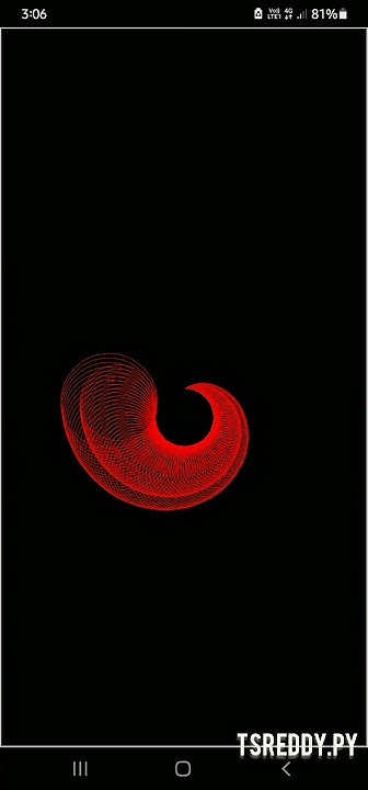 How to draw a 3D spiral using python turtle module - YouTube