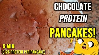Chocolate Protein PANCAKES (Quick, Easy and Tasty!!!)