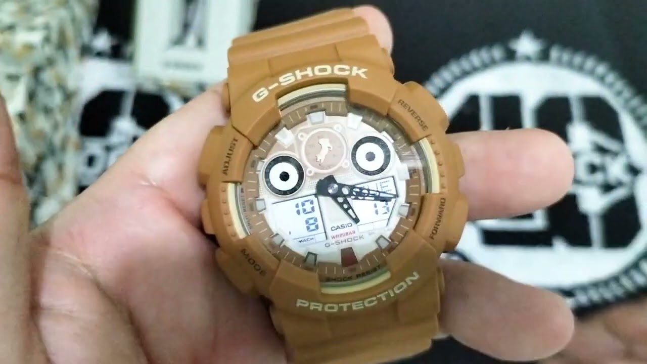 G-ShockGA-100SHB-5AJR Shiba Inu Design - YouTube