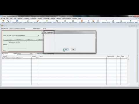 Video: ¿Cómo soluciono una conciliación anterior en QuickBooks?