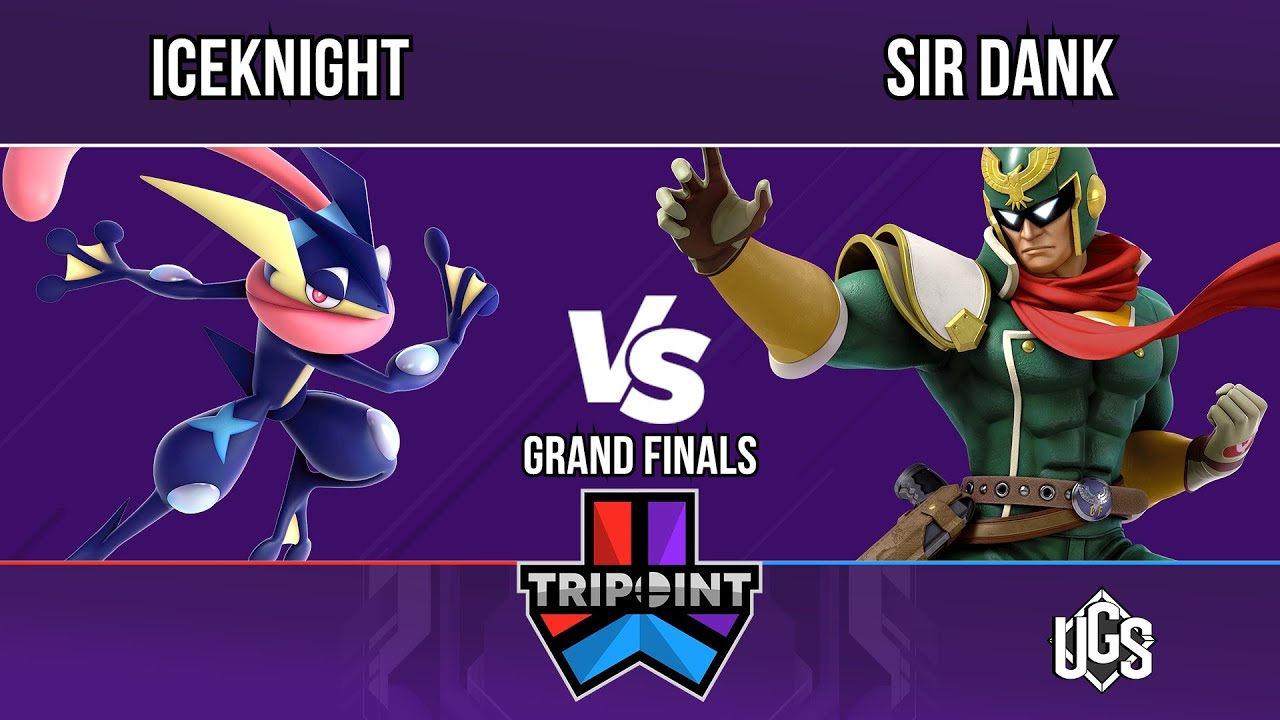 Tripoint 300 - Grand Finals - IceKnight(Greninja) Vs. Sir Dank(Captain Falcon)