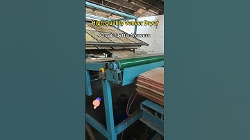 High quality veneer dryers create better wood veneers!