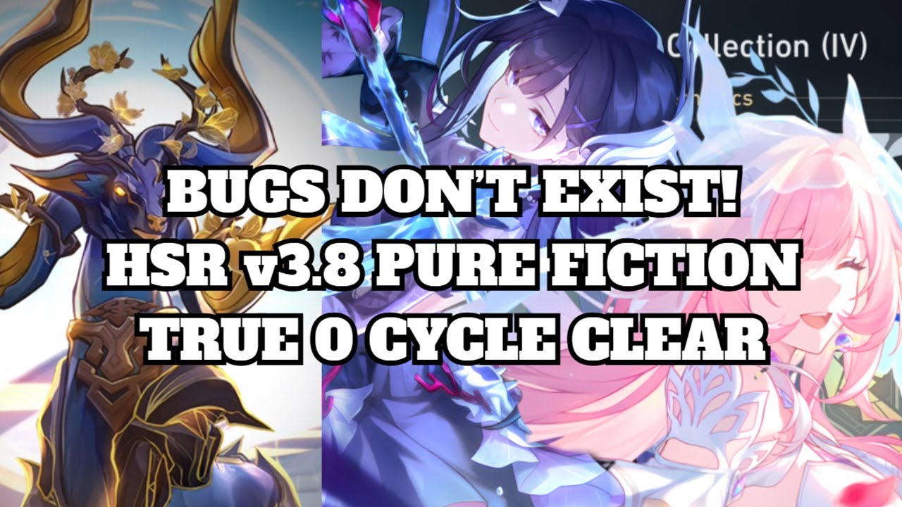 NEW 3.8 Pure Fiction True 0 Cycle Clear (Waifus Only) | Honkai Star Rail