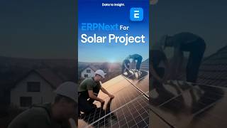 ERPNext for Solar Companies | Manage Projects, Leads & Inventory in One Place