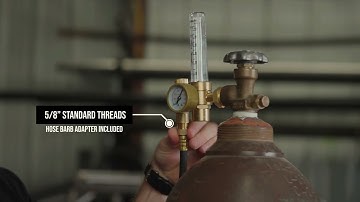 SPARC 0-70 CFH Argon Flow Meter Regulator (CGA-580) | Features & Benefits for MIG & TIG Welding