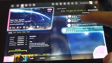 [osu!lazer] Gameplay on Nexus 7 2013