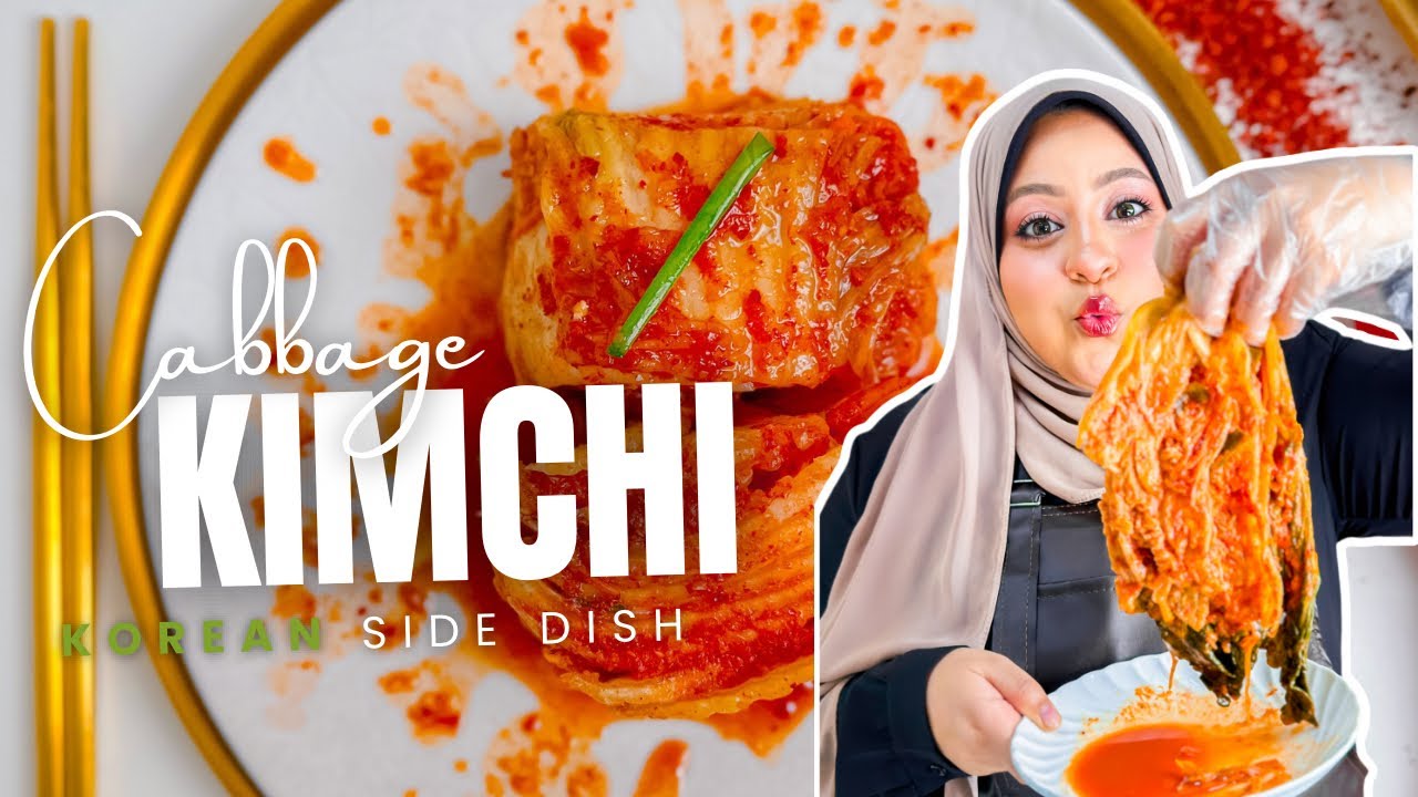 طريقة عمل الكيمتشي الكوري الأصلية من الصفر 🥬 How to make Korean Kimchi (김치) from scratch