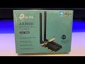 tp-link AX3000 Wi-Fi 6 Bluetooth 5.0 PCIe Adapter install | Tech & Tools