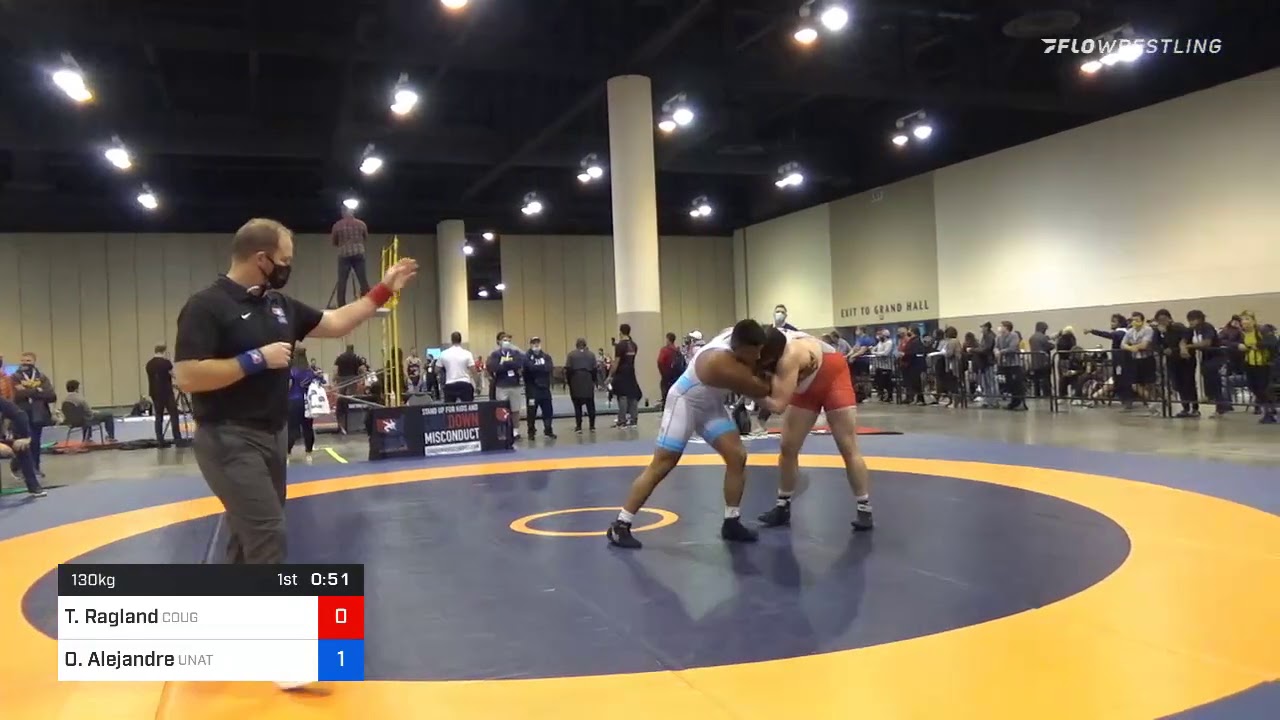 130 Kg 3rd Place Trent Ragland Cougar Wrestling Club Vs Octavio ...