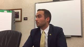 Sptringfield Ward 2 Councilor Mike Fenton comments on violence and proposed citizen Police Commis...