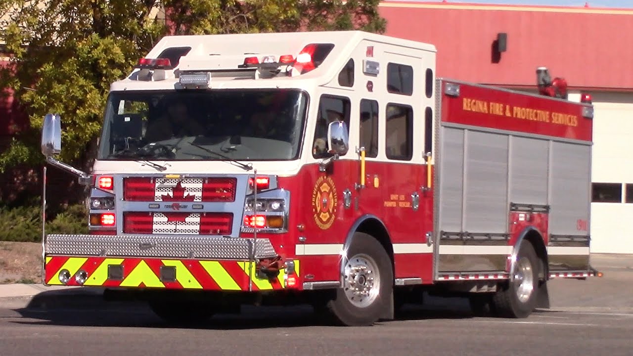 Regina Fire Rescue/Pumper 7, EMS Supervisor & Ambulance Responding