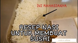 CARA MEMBUAT NASI SUSHI