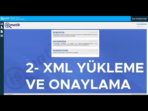 2 - XML Yükleme ve Onaylama İşlemleri | İŞMATİK SGK OTOMASYONU