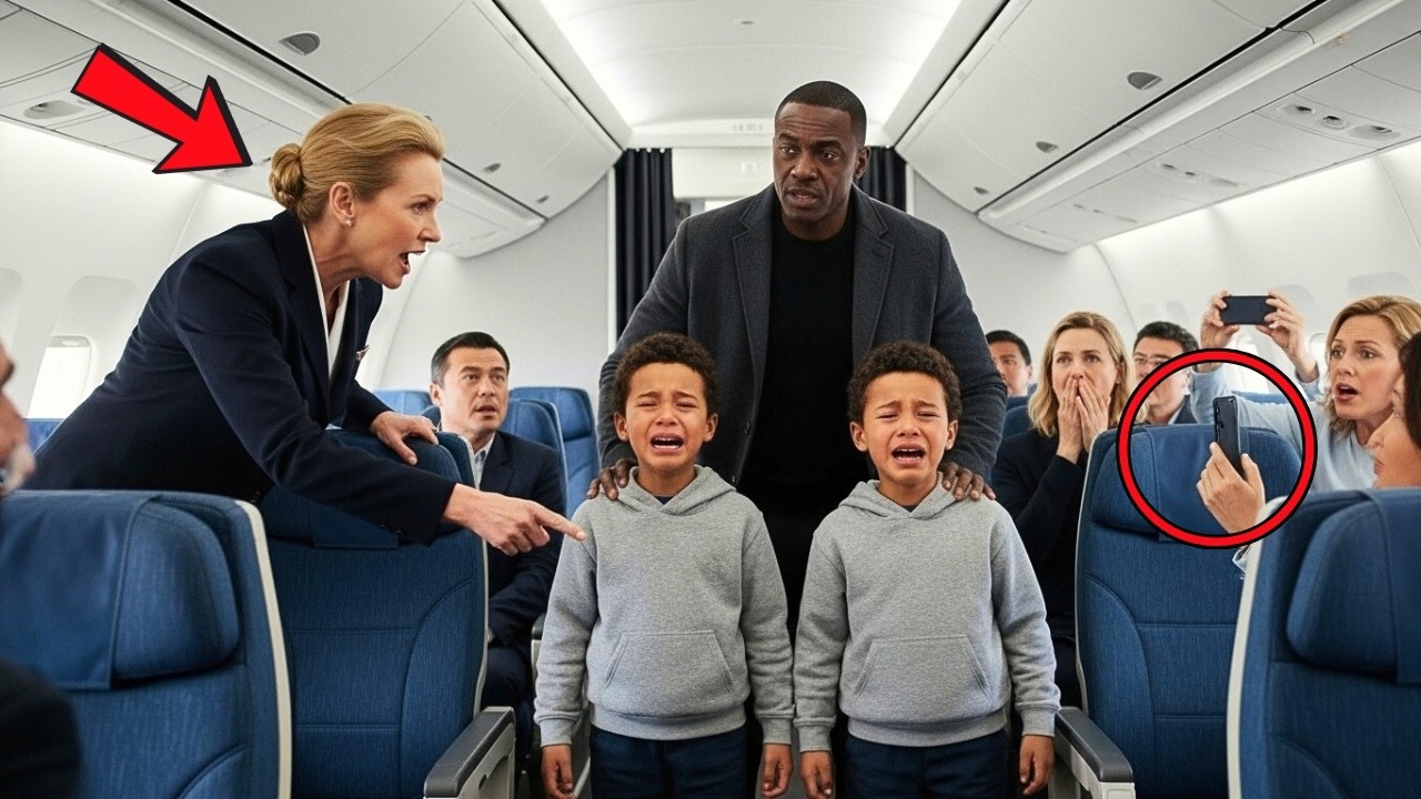 Flight Crew Kicks Black CEO’s 5-Year-Old Twins — Minutes Later, the Entire Airline Is Shut Down