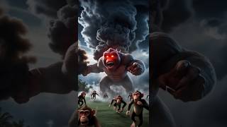 “Hanuman Ji Destroys the Monster from the Sky | 3D Cartoon Story”#prisma3d #ai #shorts
