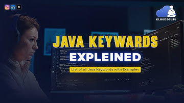 Java Keywords Explained | List of All Java Keywords with Examples